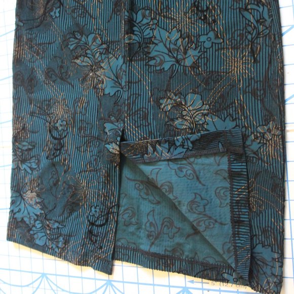 Mark by Avon Sheath, Wiggle Dress, Teal, Small, NWOT - Picture 8 of 9